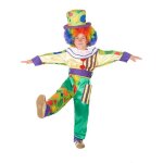 D�guisement - d�guisement clown bariol� gar�on