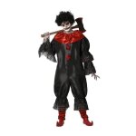 Dguisement homme clown noir tueur