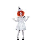 D�guisement - clown pierrot - fille - 5 ans - int�rieur - multicolore