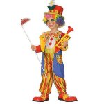 Dguisement clown queue - de - pie enfant - widmann - multicolore - a partir de 3 ans