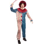 Dguisement clown sauvage - eurocarnavales sa - m / l - homme - noir - halloween