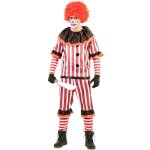 Dguisement clown sinistre homme - eurocarnavales sa - m / l - noir - halloween