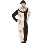 Dguisement clown terreur pierrot adulte m noir
