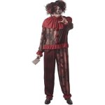 Déguisement clown diabolique homme - ptit clown - costume halloween adulte carnaval cosplay - rouge Déguisement clown diabolique homme - ptit clown - costume halloween adulte carnaval cosplay - rouge