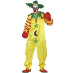 Dguisement clown tunique jaune homme
