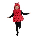 Dguisement coccinelle enfant ptitclown - rouge - mixte - combinaison  capuche et ailes