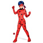 Deguisement complet miraculous ladybug enfant 9 11 ans combinaison 6 accessoires perruque masque etc ...