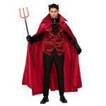 Dguisement comte diabolique rouge homme