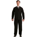Dguisement costume noir pour adulte - eurocarnavales sa - homme - carnaval - a partir de 18 ans