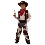 Dguisement cow boy enfant - party pro - taille 4 - 6 ans - multicolore