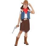 D�guisement cowboy fille - funidelia - jupe gilet ceinture et �charpe - marron