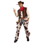 Dguisement cowboy homme m (40 / 42) - jadeo - intrieur - adulte - marron - homme