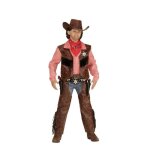 Dguisement de cowboy pistolero - widmann - 4 - 5 ans - multicolor - chemise avec gilet - chapeau