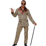 Dguisement dandy lopard homme - widmann - modle annes 80 - taille l - polyester