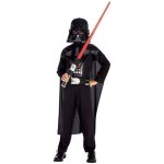 Dguisement dark vador - star wars - kit avec combinaison cape et masque pour garon de 8  10 ans