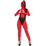 D�guisement - deadpool femme - noir - adulte - carnaval - marvel
