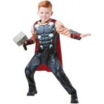 Déguisement deluxe thor - marvel - modèle thor - rouge - enfant - extérieur Déguisement deluxe thor - marvel - modèle thor - rouge - enfant - extérieur