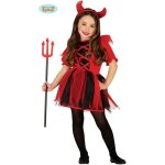 Dguisement diable enfant - marque - modle - polyester - fille - rouge