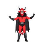 Dguisement de diable avec toile pour enfant