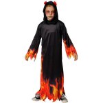 Dguisement diable feu enfant - rubies - noir - pour halloween et carnaval - a partir de 3 ans