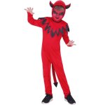 Dguisement de diable justicier pour enfant - rubies - noir - halloween et carnaval
