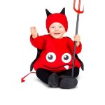 Dguisement diable trasto pour enfant - my other me fun company sl - noir - 12 mois