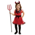 Dguisement de diablesse douce pour fille - marque - modle - rouge - 3 ans - intrieur