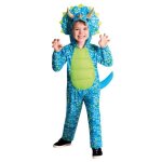 Dguisement dinosaure bleu enfant