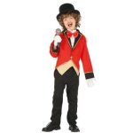 D�guisement - no name - directeur de cirque - rouge / blanc - enfant - normes ue