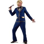 Dguisement - modat - dguisement chanteur disco bleu homme