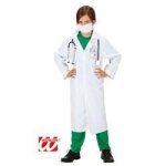 D�guisement de docteur pour enfant 8 / 10 ans - widmann - mod�le docteur - blouse et masque en polyester ...
