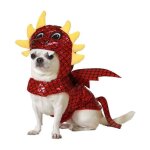 Dguisement de dragon pour chien