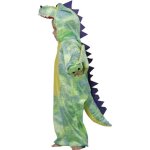 Dguisement de dragon - enfant - vert - peluche - ininflammable
