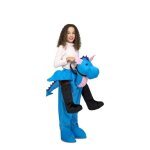 Dguisement dragon muscle enfant - carry me & ride on - modle dragon - bleu multicolore - intrieur