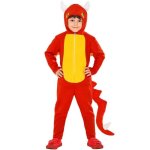 Dguisement dragon rouge enfant - widmann - 4 ans - carnaval