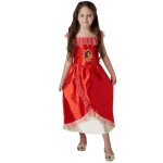 Dguisement elena davalor - rubies - robe noire et jaune - taille s - enfant fille