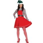 Dguisement elfe auxiliaire femme - guirma s. a. - l - noir - carnaval nol