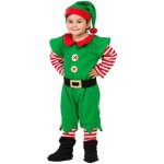 Dguisement elfe  rayures pour bb - disfrazzes - modle mixte - intrieur - 24 mois