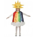 Dguisement enfant arc - en - ciel - humoristique - jaune - fille - polyester