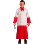 Dguisement enfant de choeur raphael pour enfant - el rey del carnaval - 8 ans - multicolore - rouge