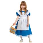 Déguisement pour enfant - déguisement princesse merveilleuse - multicolore - robe et tablier - À partir ... Déguisement pour enfant - déguisement princesse merveilleuse - multicolore - robe et tablier - À partir ...