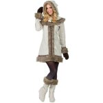 D�guisement - esquimau femme - robe capuche gants couvre - bottes - multicolore - int�rieur