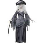 Dguisement fantme princesse pirate - robe et chapeau - mixte - smiffys - gris fonc - a partir de 3 ...