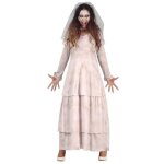 Dguisement fantme vengeur femme m beige ivoire crme cru naturel taupe