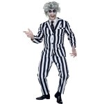 Dguisement de fantme - widmann - beetlejuice - ray - noir - adulte