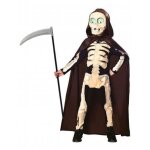 Déguisement faucheuse garçon - generique - combinaison cape et masque - noir - polyester - enfant - halloween ... Déguisement faucheuse garçon - generique - combinaison cape et masque - noir - polyester - enfant - halloween ...