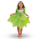 Dguisement fe clochette luxe - rubies - taille s - vert - enfant - disney
