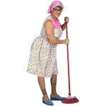 Dguisement de femme bobonne voisine du 2me tage pour homme