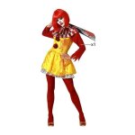 D�guisement femme clown jaune