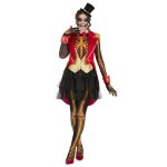Dguisement madame loyal squelette femme
